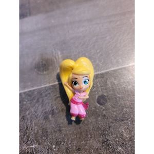 Blonde girl pink doll Disney toy AS‎ IS